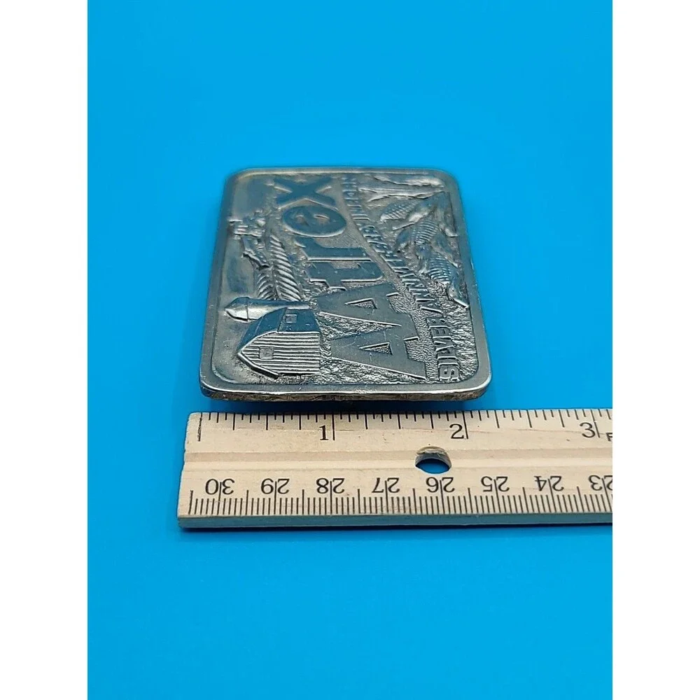 AAtrex Silver Anniversary Belt Buckle 25 Years in Corn Farming Belt Buckle